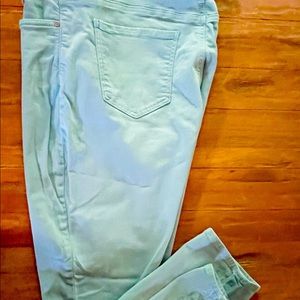 NYDJ Green Ami Ankle Cropped Jeans! 14